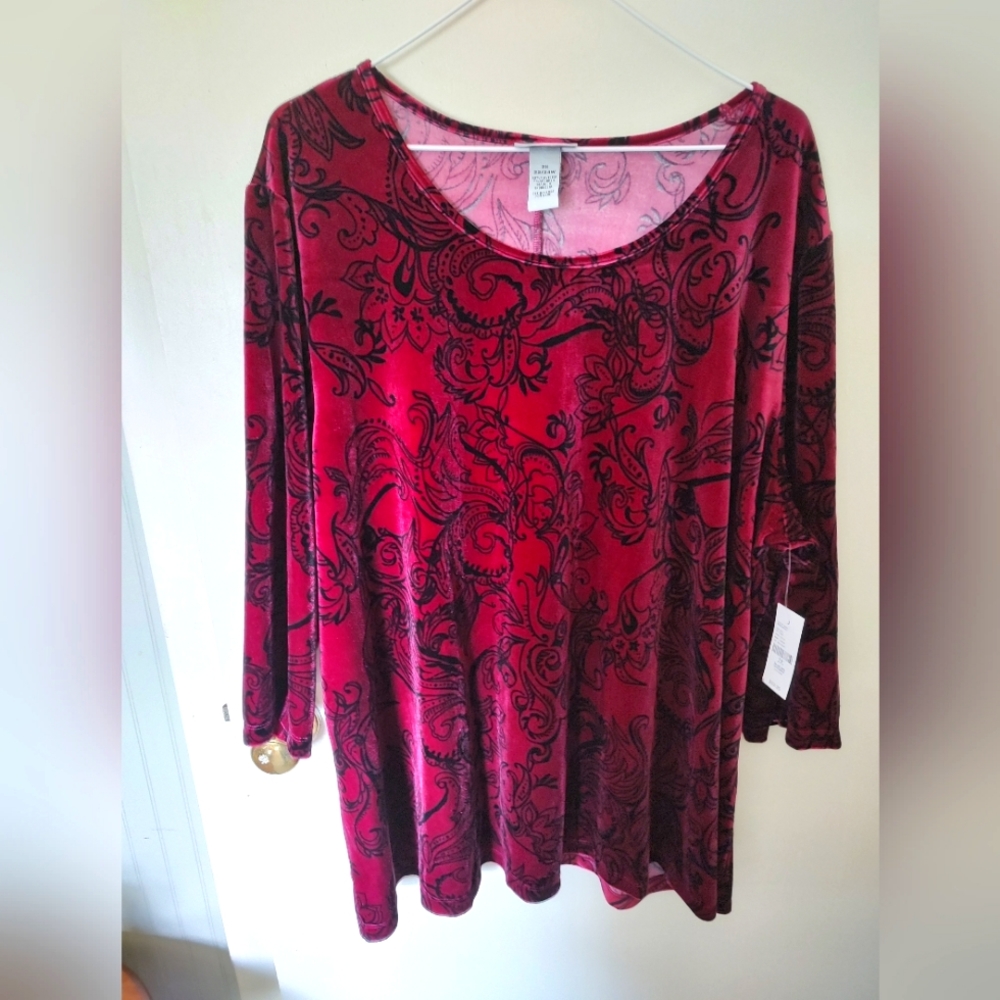 Velvet top